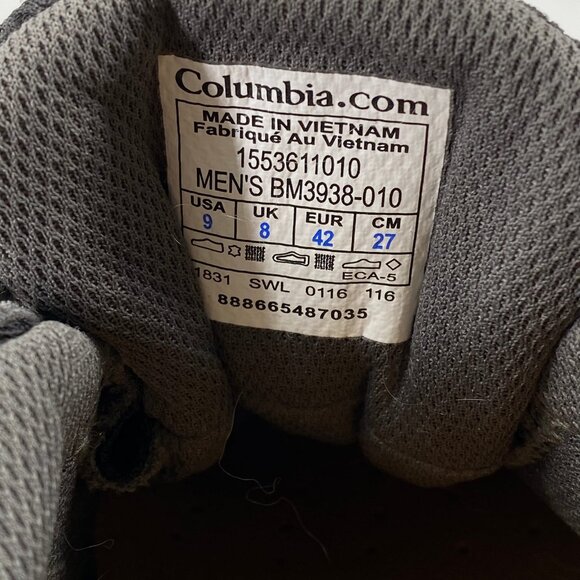 Columbia Gray Lace Up Athletic Shoes | Size 9 main image 5
